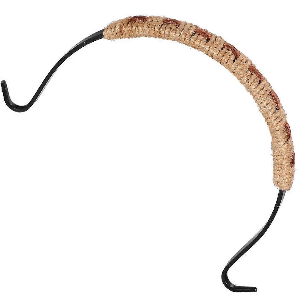 Replaceable Heat Resistant Kettle Handle with Iron Core and Hemp Rope Wrap for Easy Installation   Lightweight Teapot Accessory for Kitchen Use