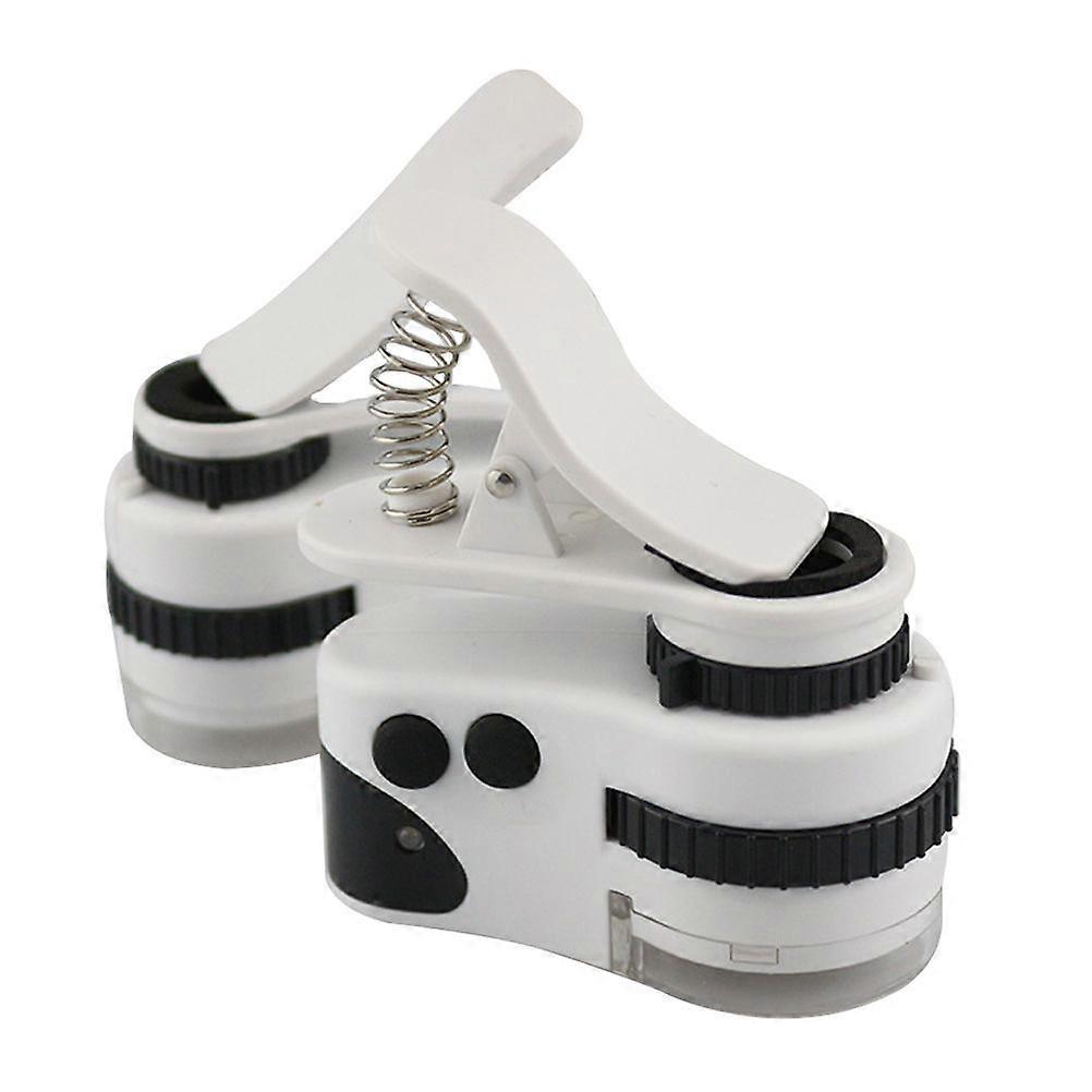 Clip-on Mobile Phone Magnifier Microscope 50X Zoom Clip-on Cellphone Magnifier