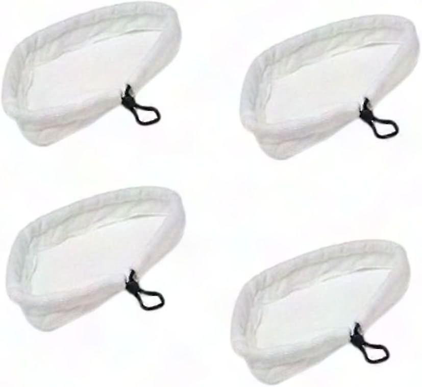 4Pcs Triangular Microfiber Steam Mop Pads for H2OX5S302S001 Mop