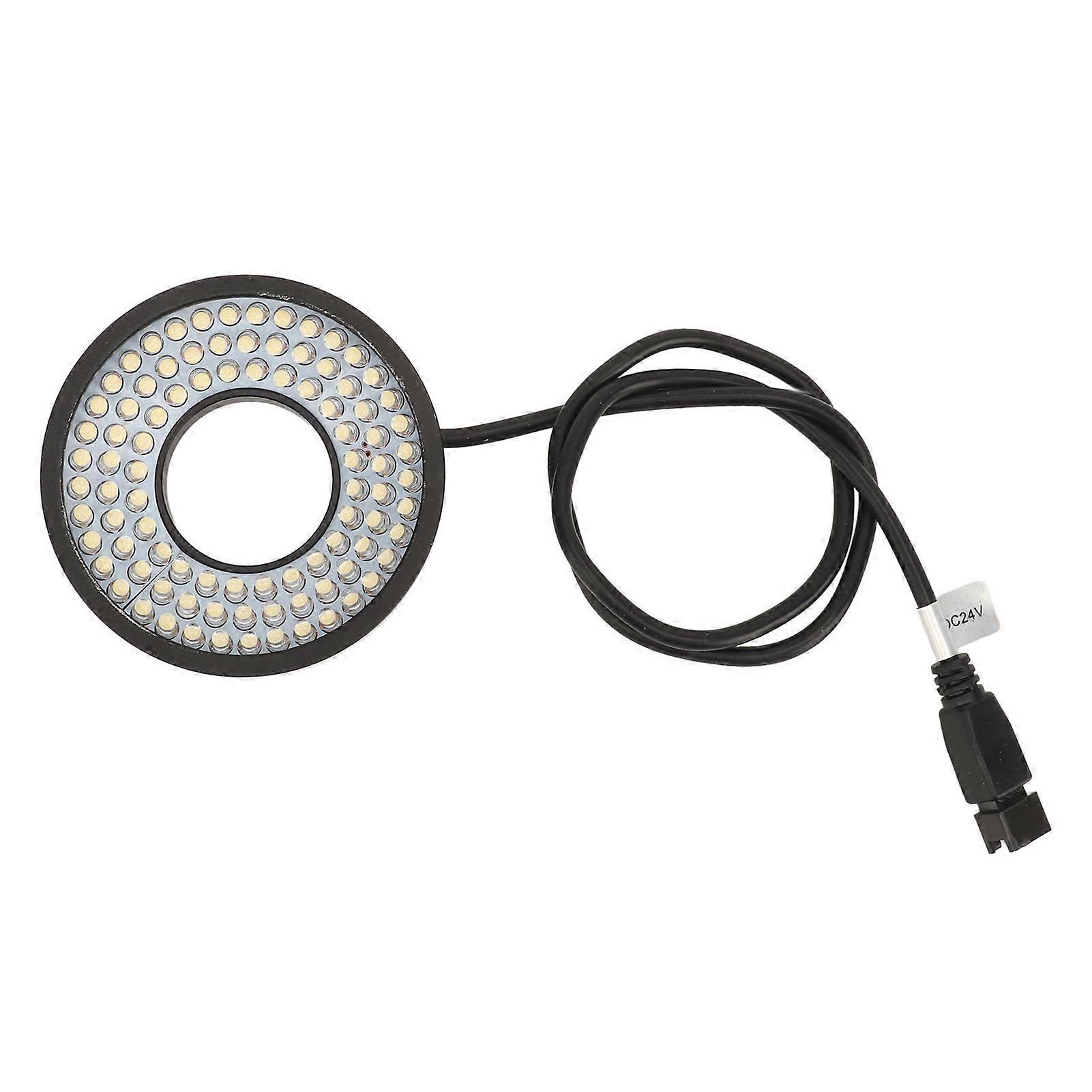LED Ring Light 24V Adjustable Aluminum Alloy Stereo Microscope Ring Lamp for Industrial Camera