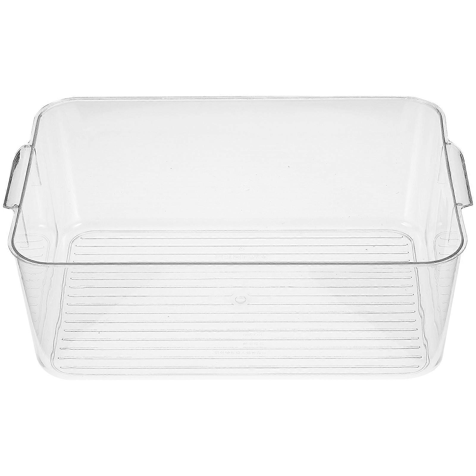 White Multi-purpose Storage Box for Stationery and Makeup with PET Material 1pc