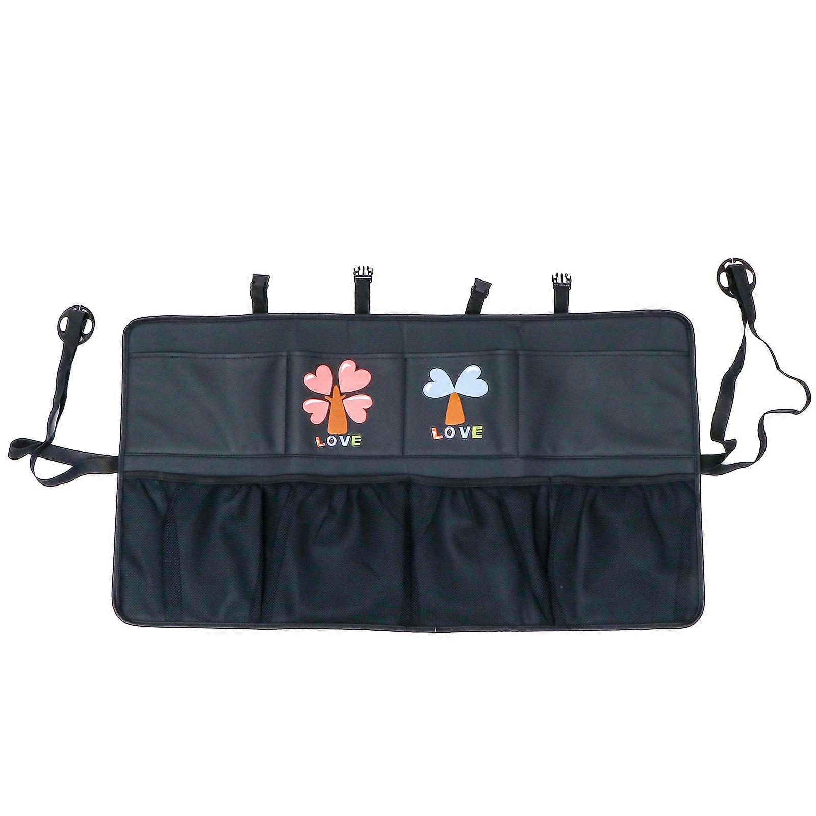 Multifunctional Storage For Car Tailored For Car Owners Perfect For Organizing Car Interiors In Black 1Pcs