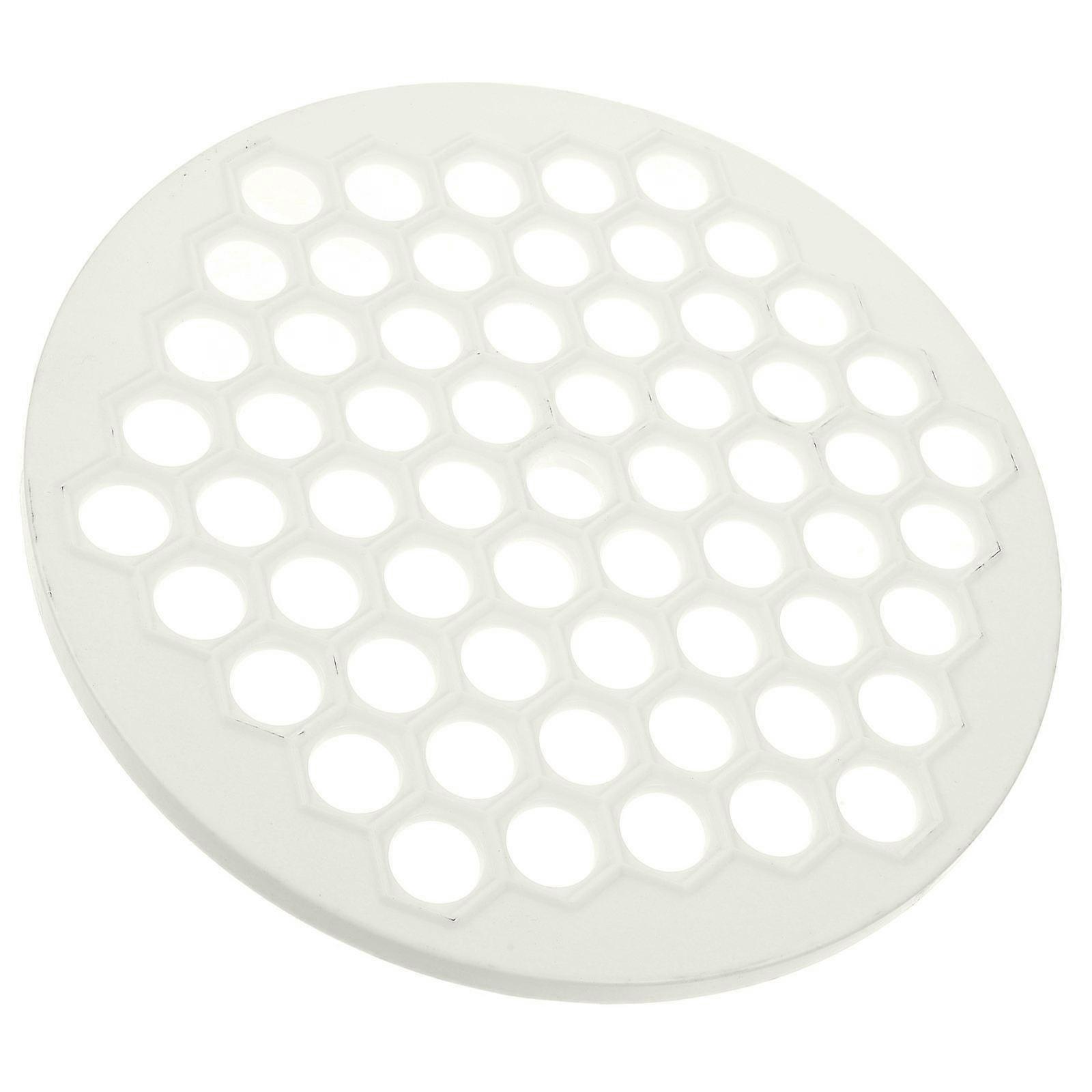 White Plastic Dumpling Maker Mold for Homemade Pot Stickers and Tool 7.5 Inch
