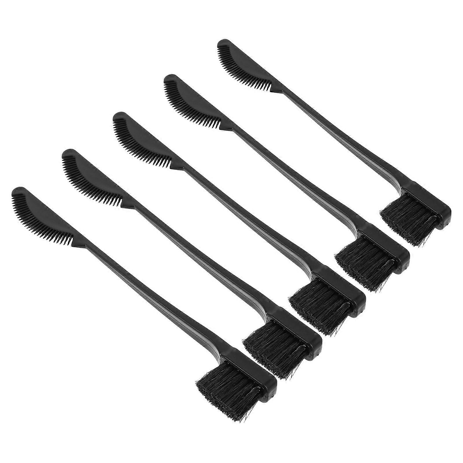 Dual Sided Eyelash Comb Separator Brow Product Application Dual Head Design For Women 5Set