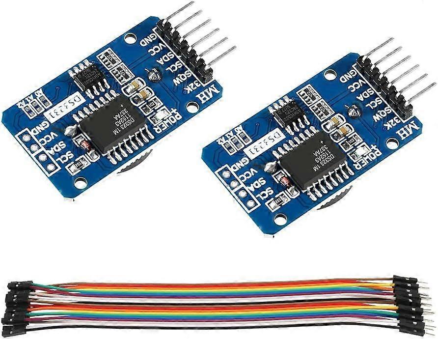 2025 Newest Model DS3231 AT24C32 IIC RTC Module Clock Timer Memory Module Beat