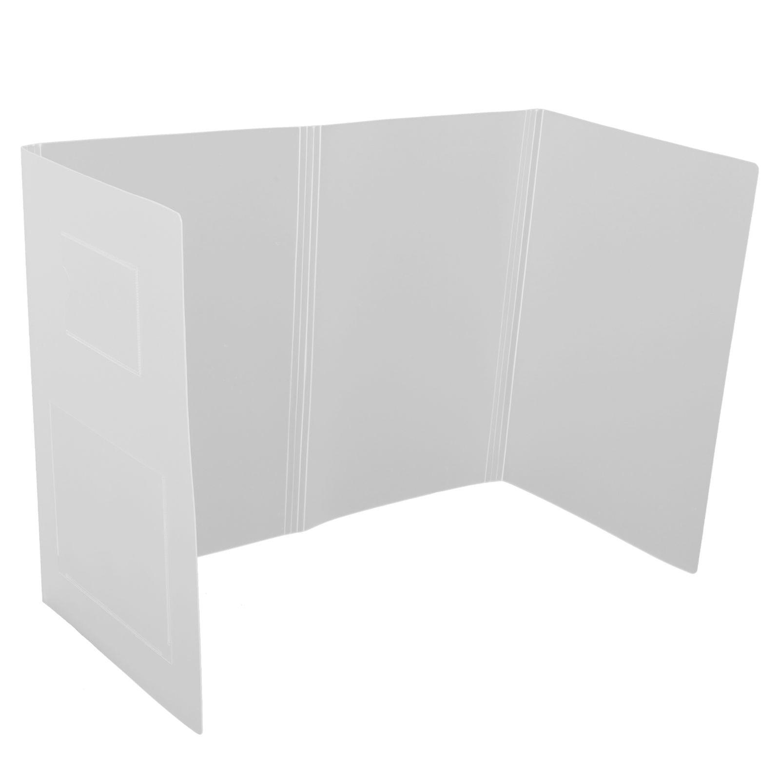 Plastic Safety Partition Public Area Desk Divider Board Sneeze Guard Dividing Board