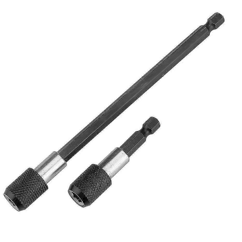 Magnetic Quick Release 1/4 Inch Hex Shank Bit Holder Extension Bar for Electric Screwdriver - Versatile Tool for #5 Bits