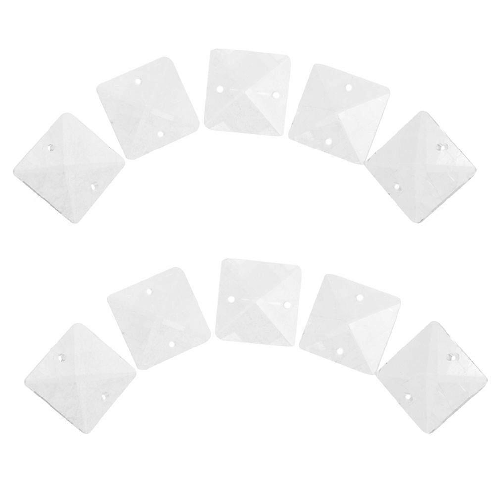 Acrylic Ceiling Light Pendants Durable Miniature Drops for DIY Beaded Curtains Easy to Use Crystal Beads Replacement Parts for Lighting Decor