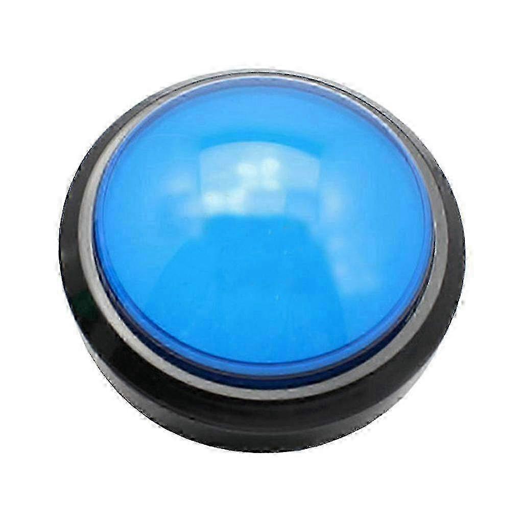 100mm Big Round Push Button Led Illuminated With Microswitch For Diy Arcade