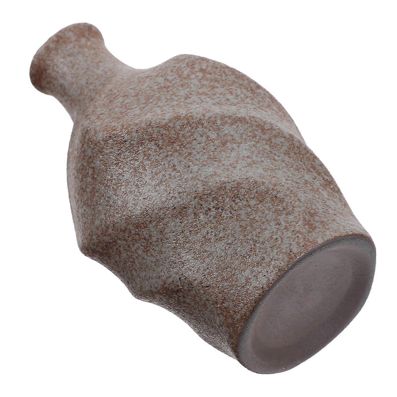 1pc Ceramic Vase for Desktop Ornament with Decorative Flower Arrangement Adornment