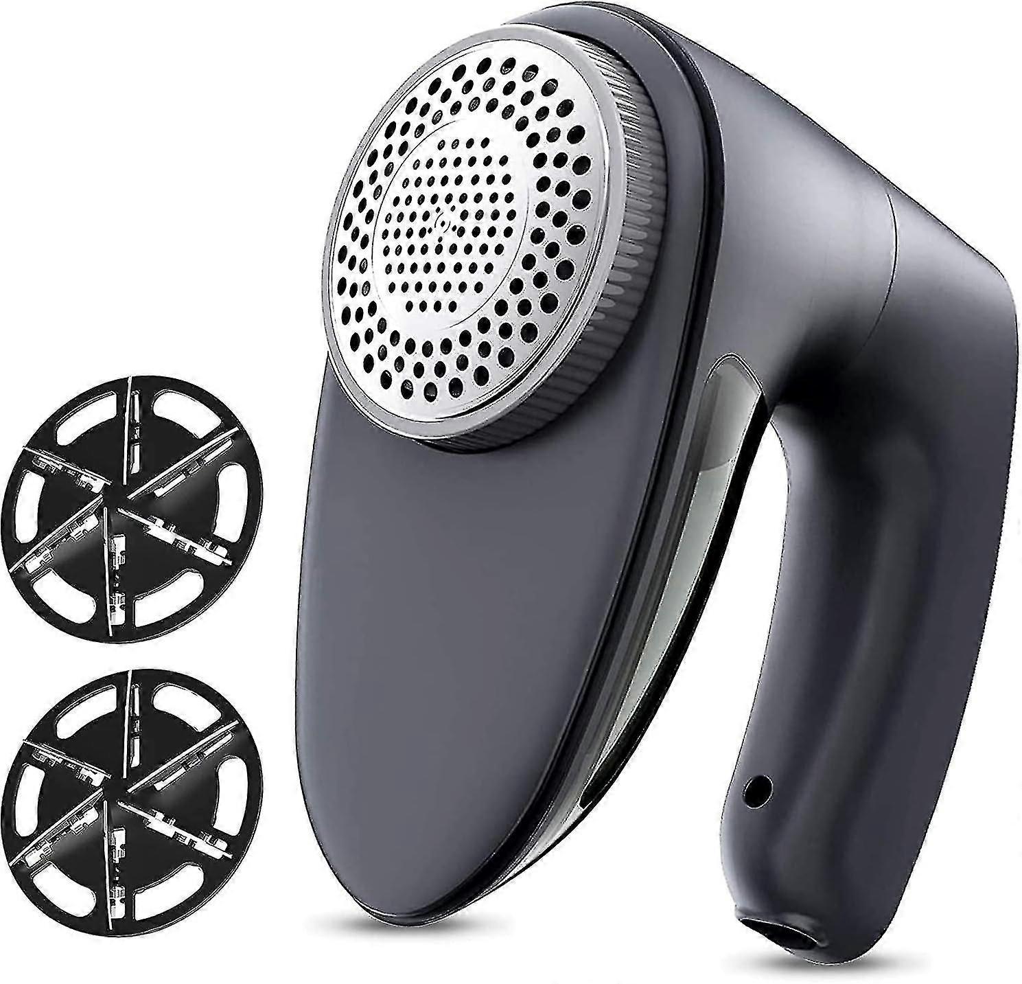Lint remover with 6 blades and static brush