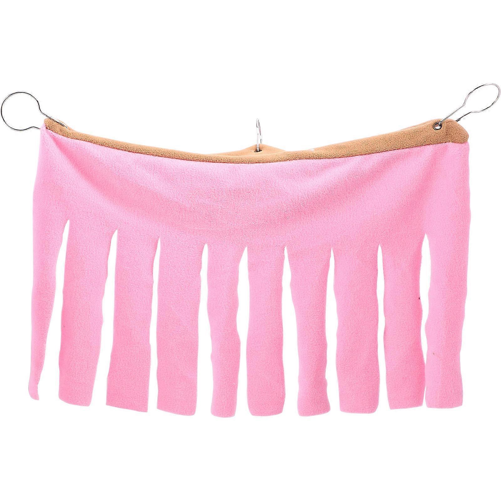 Small Pet Hideout Corner Guinea Pig Hammock Ideal For Indoor Pet Use Durable Cotton Material 1 Set