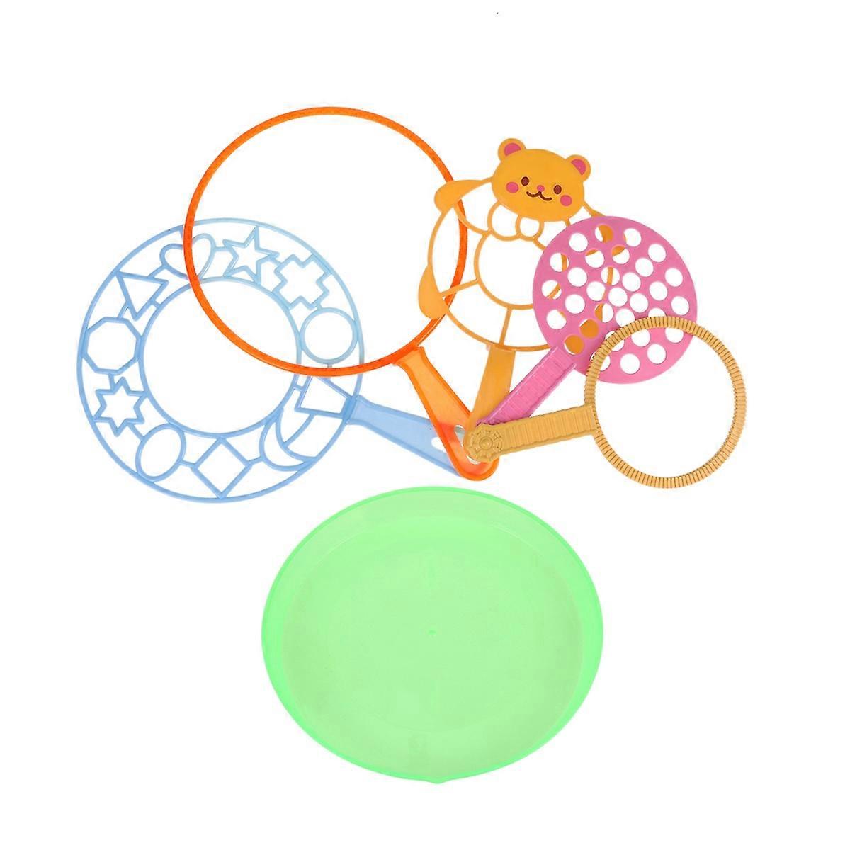 Bubble Wand Tool For Kids Children Indoor Play Blowing Bubbles 6Pcs