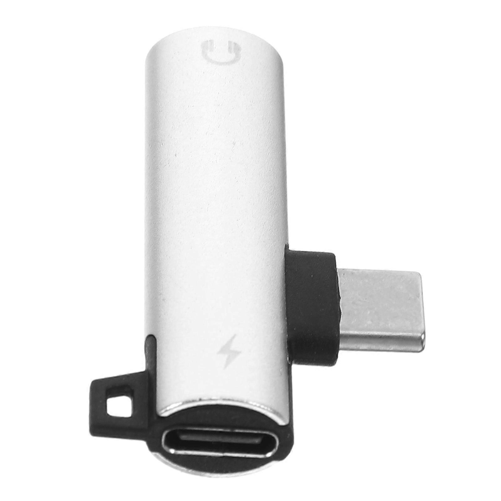 Digital Audio Conversion Adapter For Audio Enthusiasts Using Type C Devices Featuring Compact Design In Aluminum Alloy Material 1Pcs