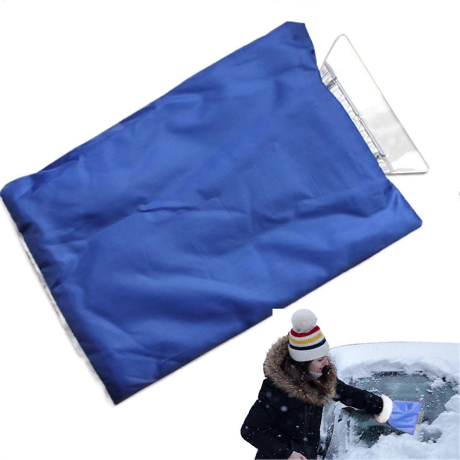 Scraper with glove, car windshield scraper for waterproof scratches  Scraper glove, fine and compact snow brushes for family, friends, colleagues.
