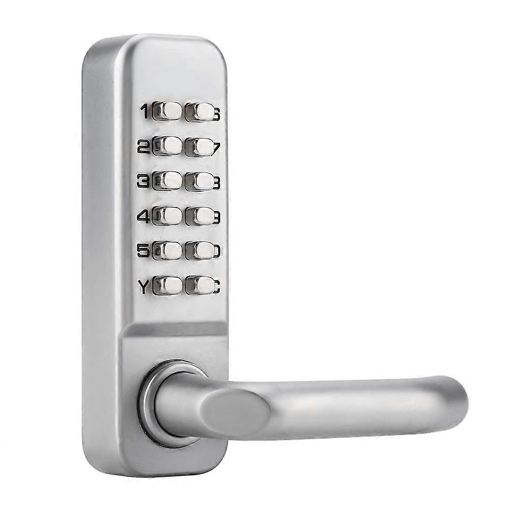 Waterproof Mechanical Code Lock, 111 Digit Combination for Office Wooden Door