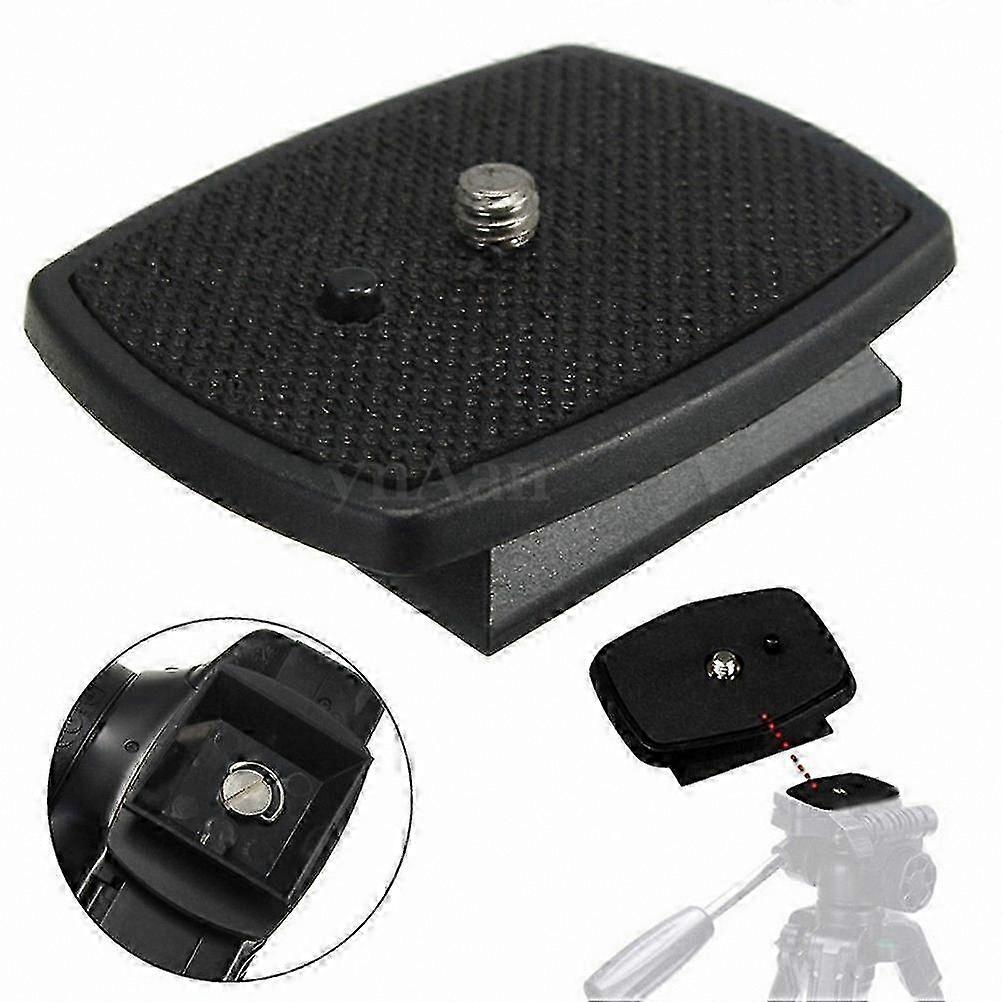Quick Release Plate Adapter for DSLR SLR Cameras with Tripod Mount Screw Head