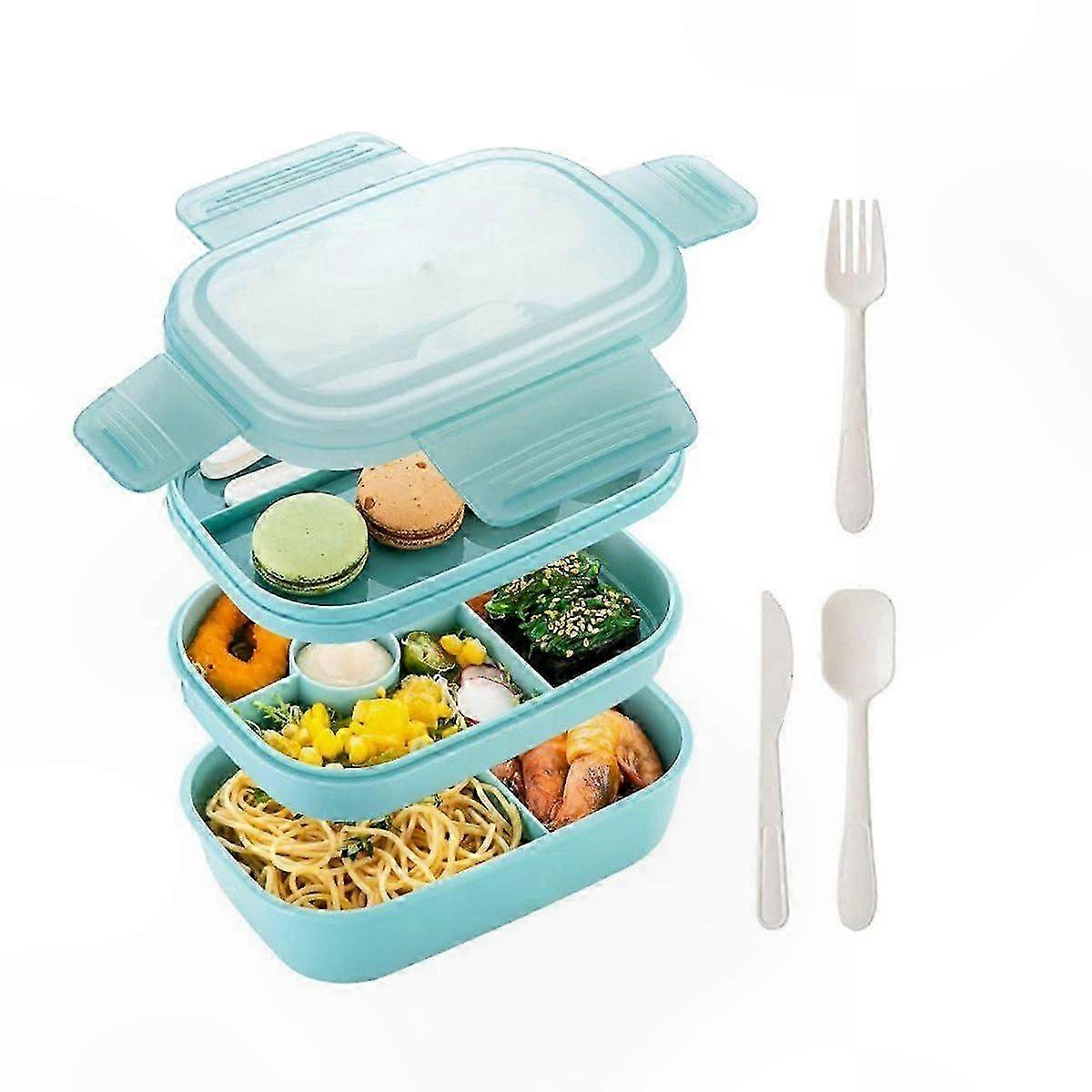 Kids Lunch Box with Compartments for School Use