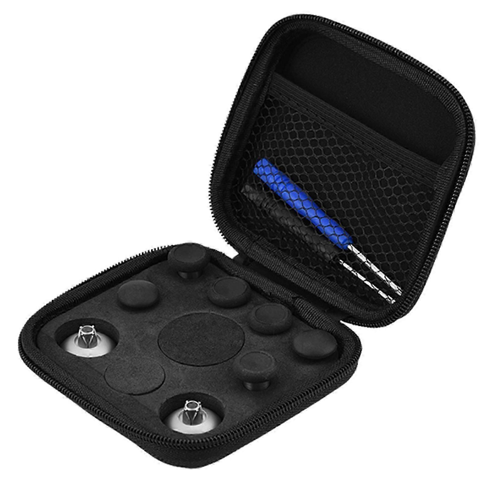 Mini Mobile Joystick Thumb Stick Cap Magnetic Button Replacement Kit for PS4/