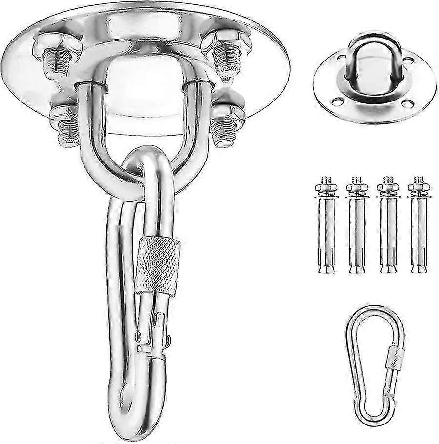 2024 A Set Of Ceiling Hooks, Hanging Hammock Wall Hooks, Hanging Chairs