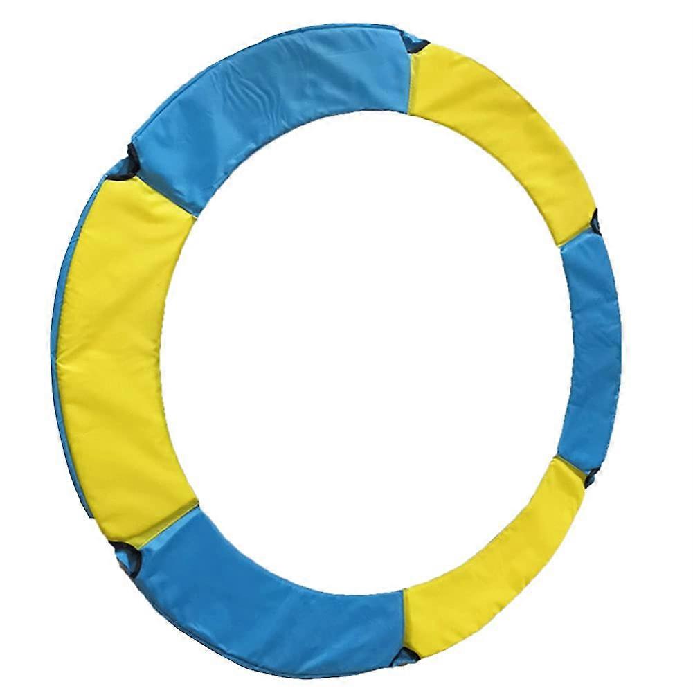 Ersatz-Trampolin-Pad 1M, Gelbe PVC-Schutzhülle für Outdoor-Trampolin, Sicherheitsrandabdeckung mit Federabdeckung