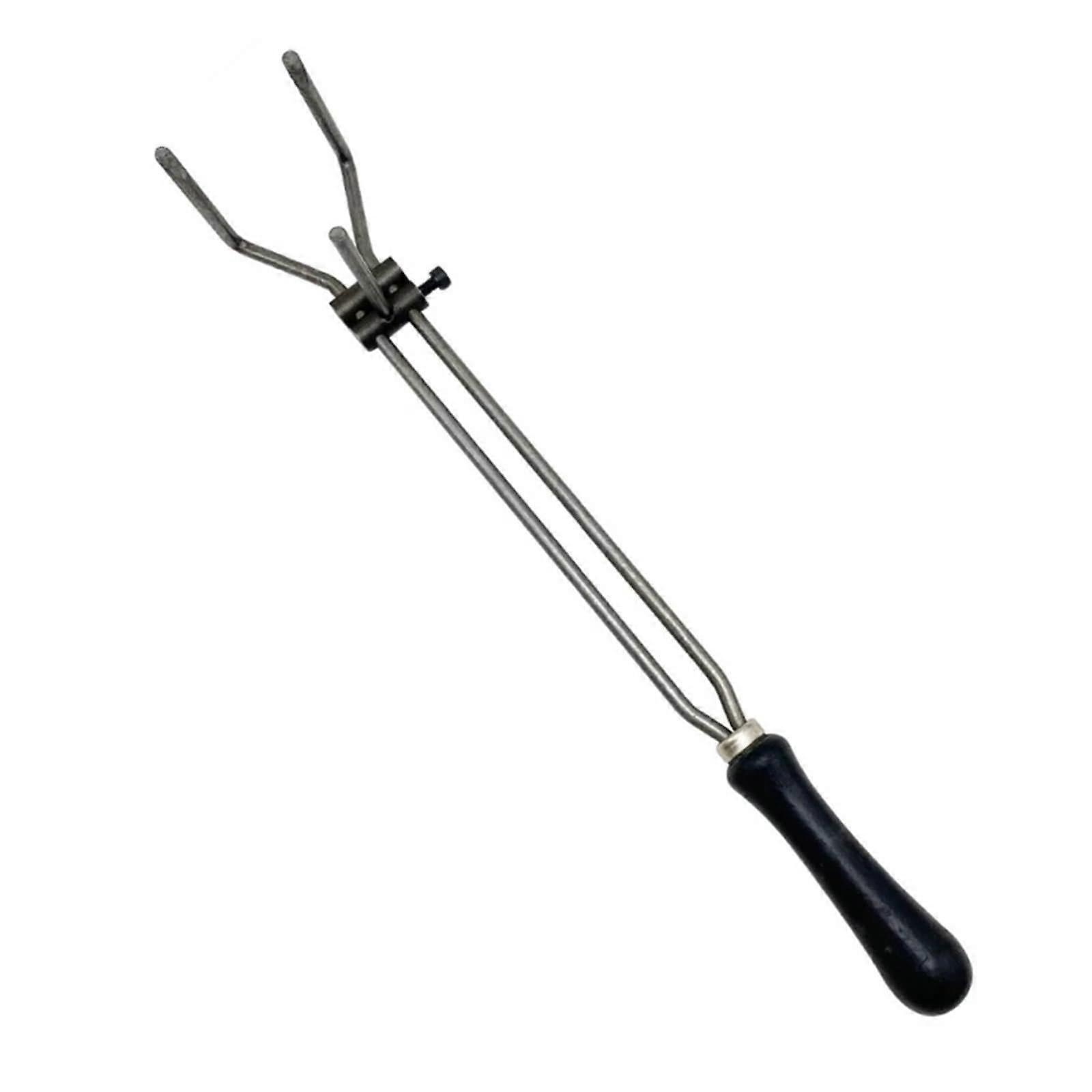 Support Stands Crucible Tongs Clamp Melting Pliers for Beakers, Heat-Resistant Gold Melting Tongs, Size S