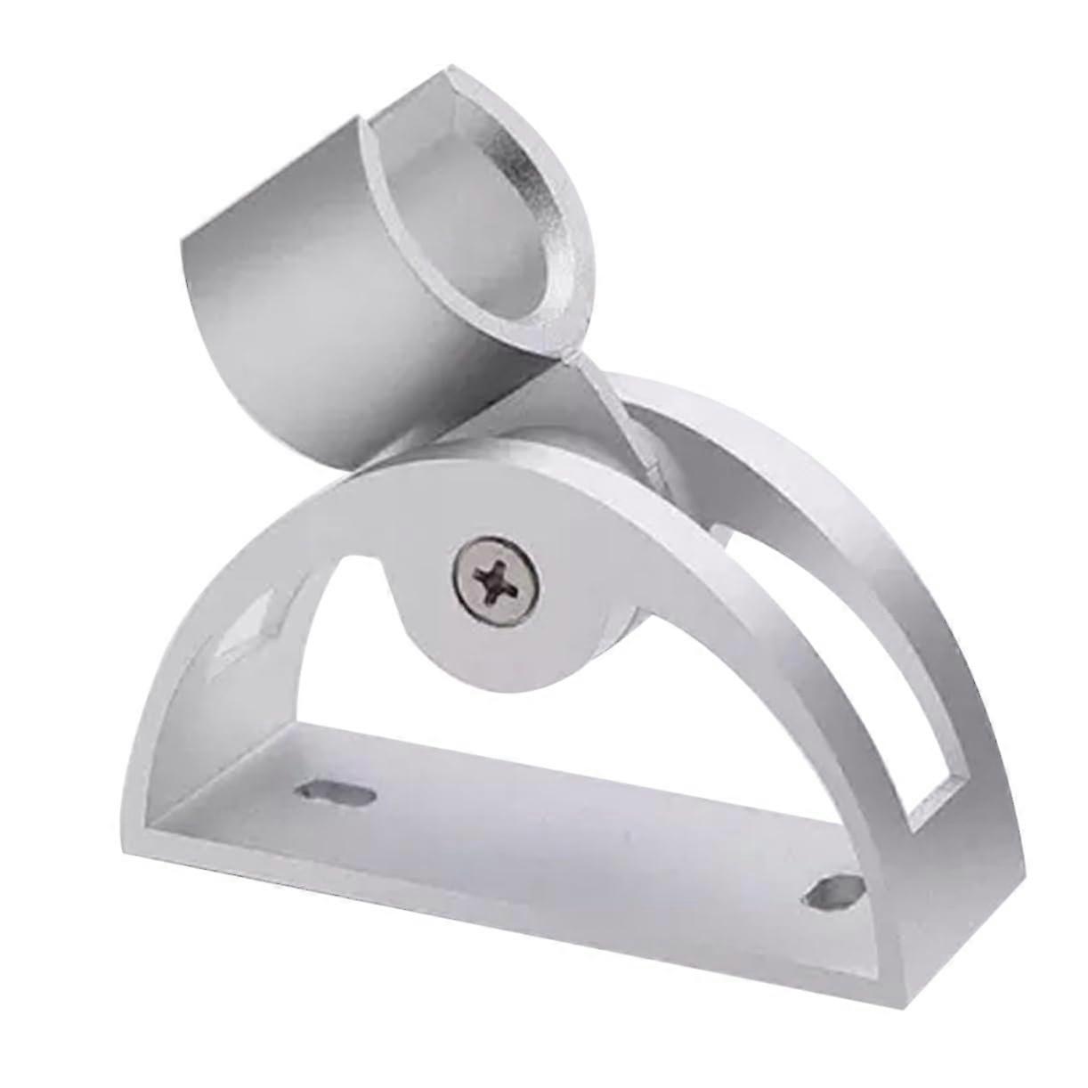 Multifunctional Shower Base Adjustable Showerhead Holder Stainless Steel Rustproof for Bathrooms Compatible with Standard Hoses