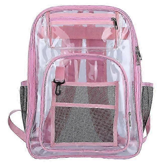 Clear Backpack Heavy Duty Thick PVC Transparent Backpack