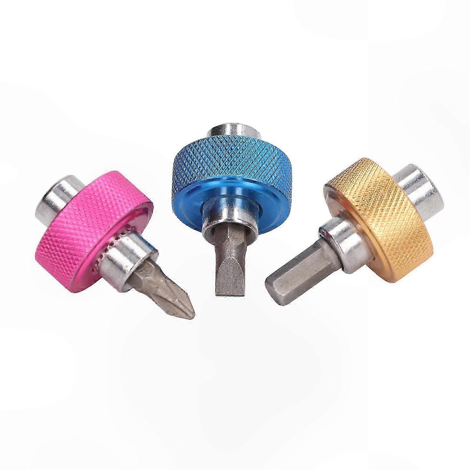 3-Piece Precision Screwdriver Set for Cross and Flat Head Applications in Repair and Maintenance Tasks