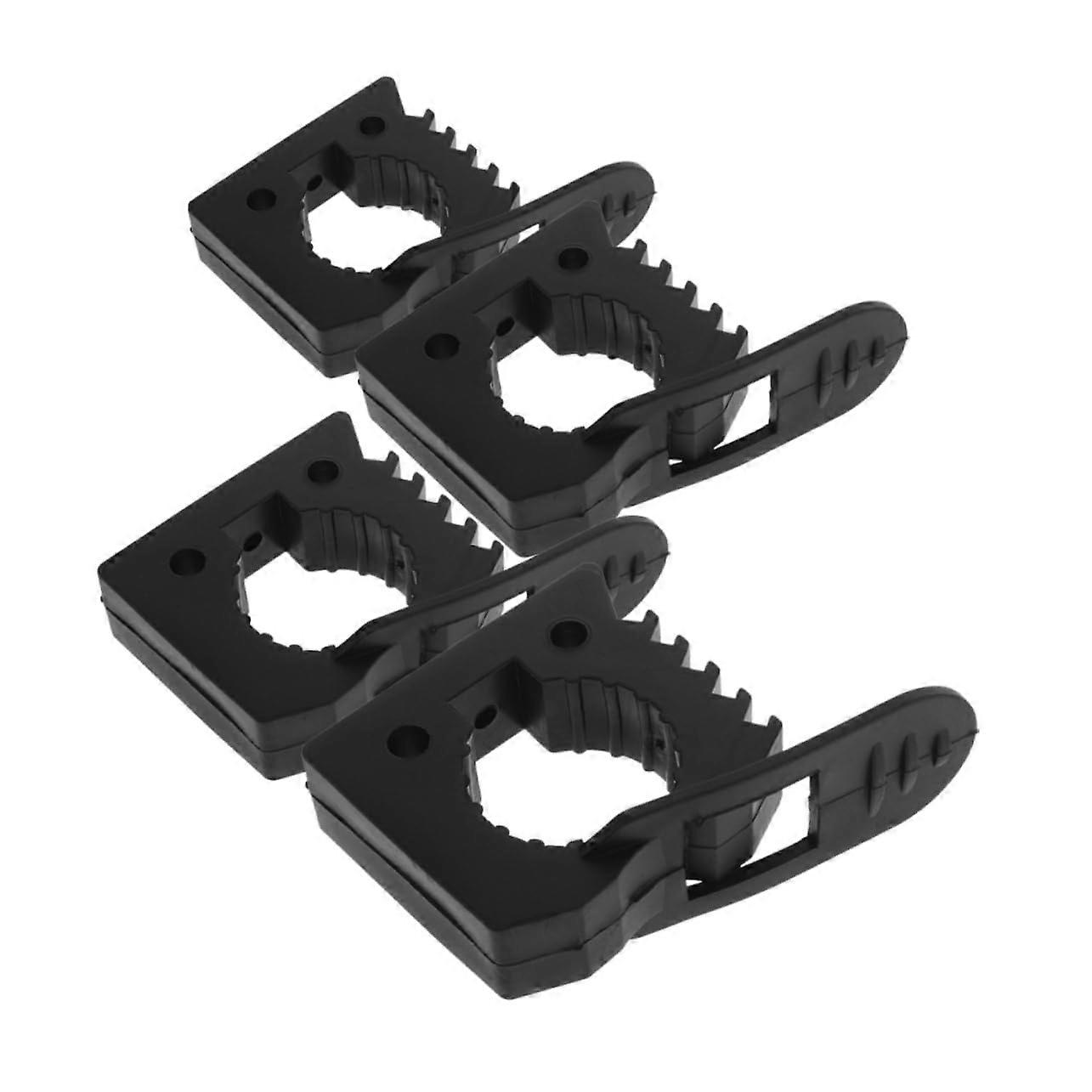 4Piece Fixture Holder Clamps Roof Rack Mounting Brackets Fastener Rivet Clips Easy Installation