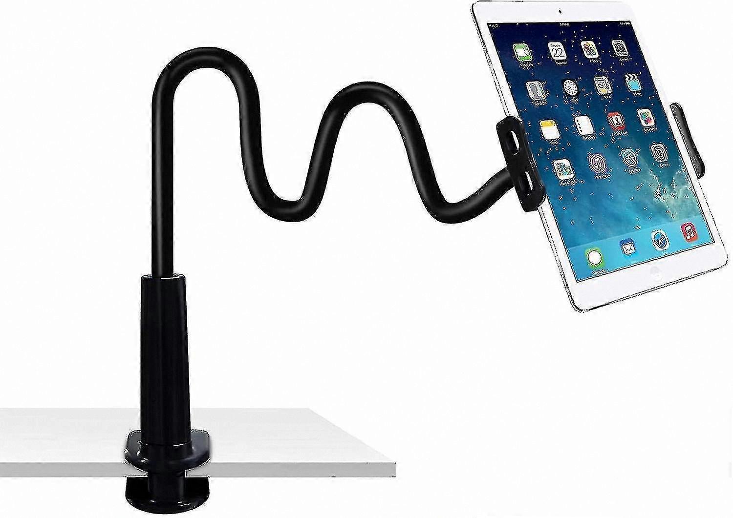 Adjustable Gooseneck Tablet Holder with 360° Rotatable Arm for Tablets