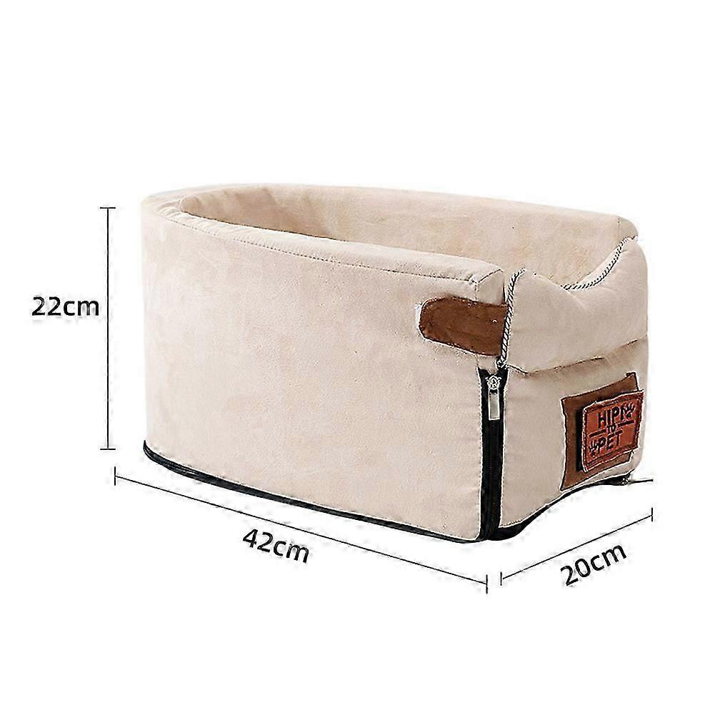 מושב אוניברסלי לרכב לחיות מחמד - ספת מיטה לכלבים נגד החלקה לנסיעות ונוחות ביתית