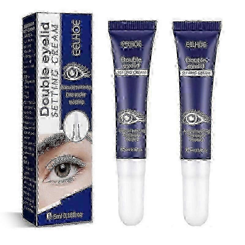 1/2/3Pcs Double Eye Lid Lifting Shaping Cream, lang wirkender unsic...