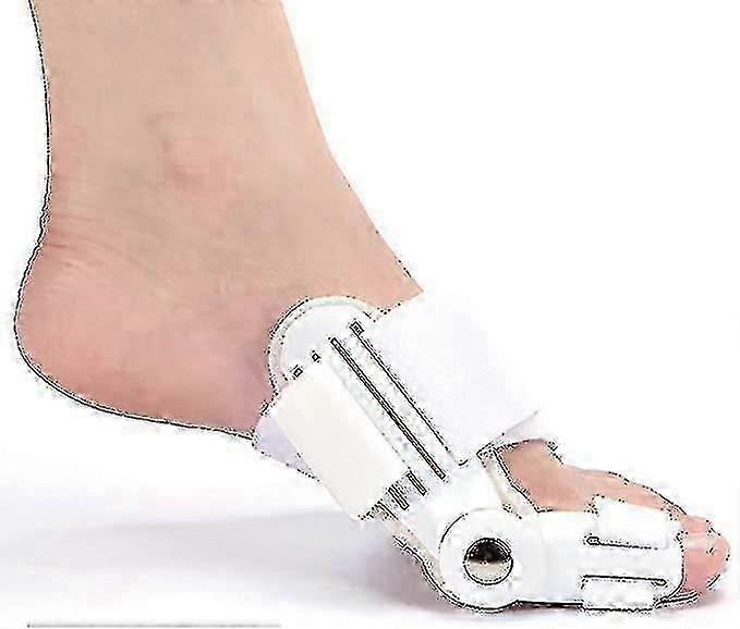 2PCS Bunion Corrector & Hallux Valgus Brace för kvinnor, Toe Splint Pads för smärtlindring
