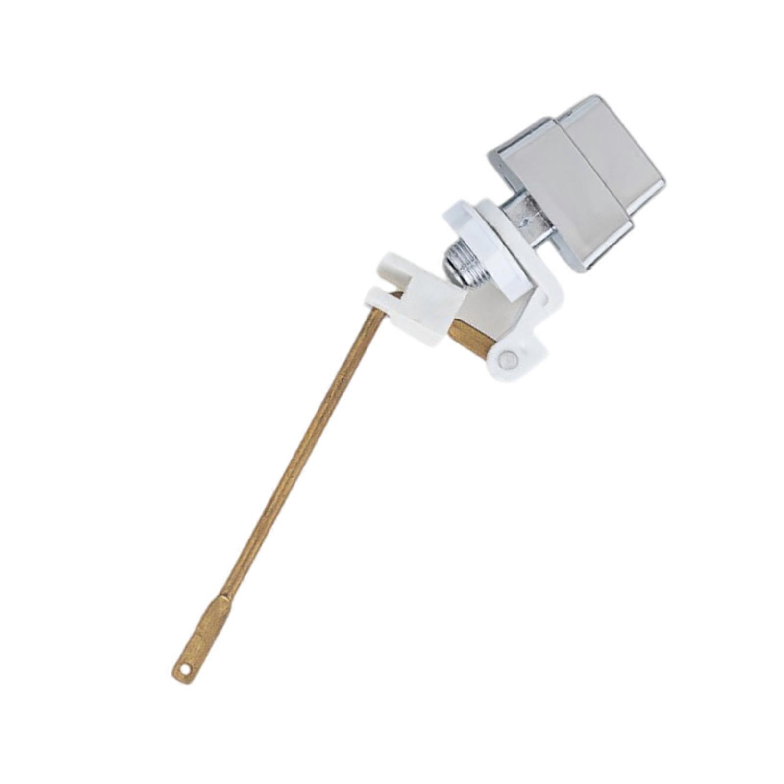 Leviers de réservoir en plastique solide Poignée de remplacement Mécanisme de bouton de chasse d’eau pour une réponse de chasse rapide et multicolore long