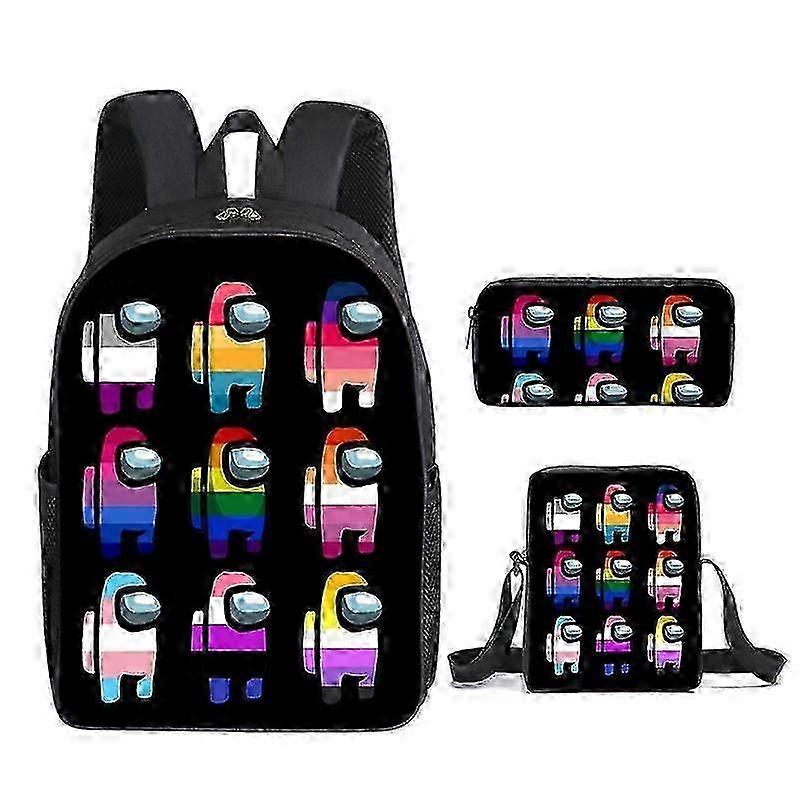 Among Us Gaming Backpack Set - Cool School Accessories for UK Students