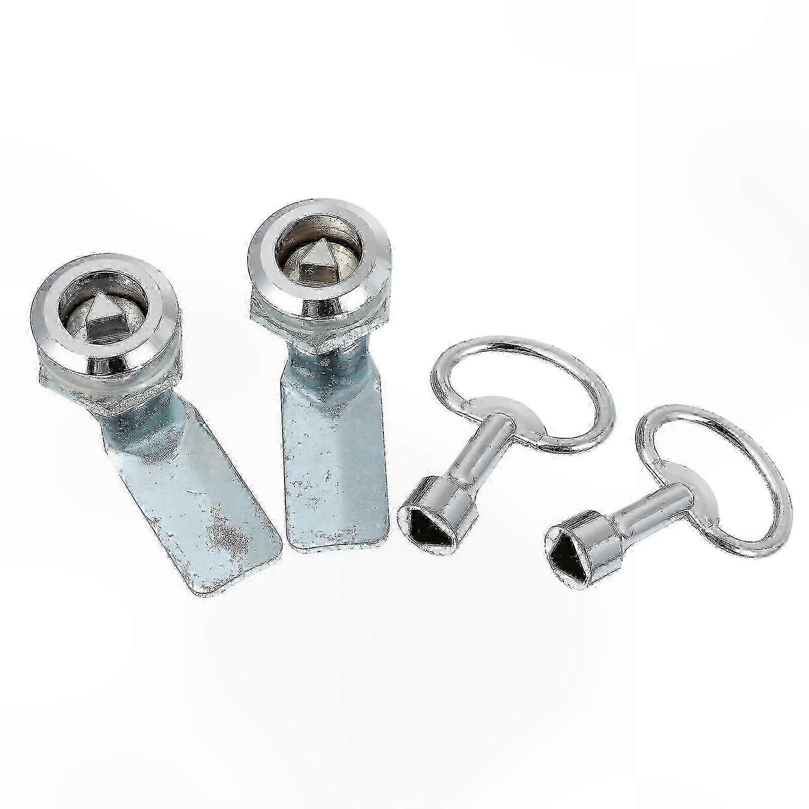 Triangle Distribution Lock for Cabinet Security - 2 Sets Power Box Locking System