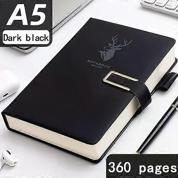 A5 office notebook, 360 pages, smooth writing and elegant design