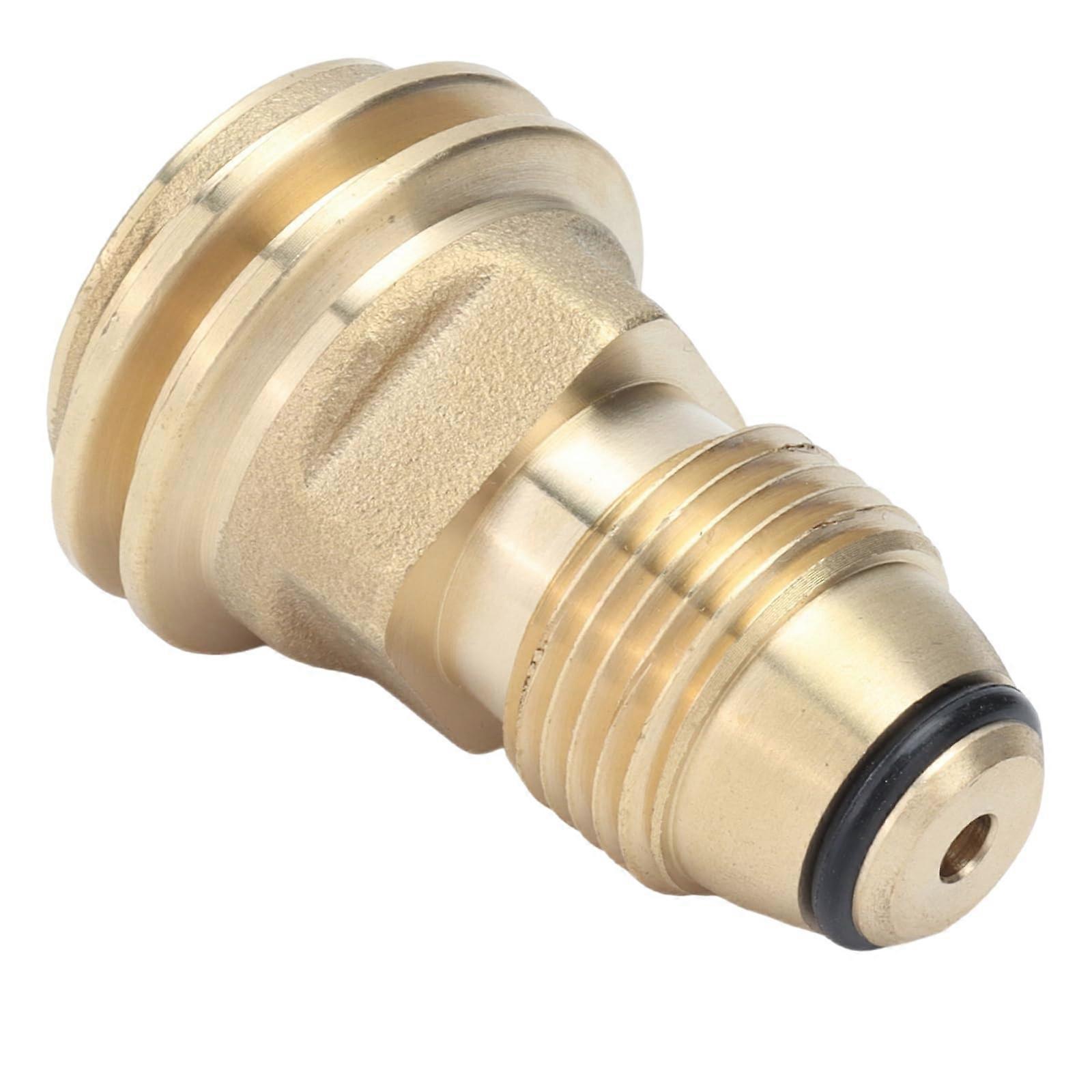 Propane Tank Adapter POL To QCC1, LP Tank To QCC1 Type1 Valve Converter, Propane Cylinder Quick Adapter