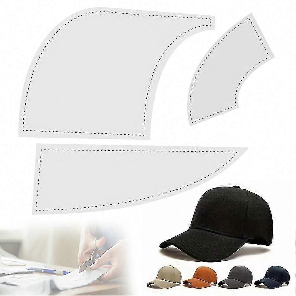 Baseball Cap Quilting Template Plastic Sewing Tool Reusable DIY Hat Patterns for Beginners Sewing Accessories