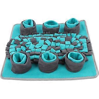 Puppy snuffelmat, huisdier activiteit mat dierbenodigdheden huisdier snuffelmat machine wasbaar heldere kleur met achterkant (groen), Superma