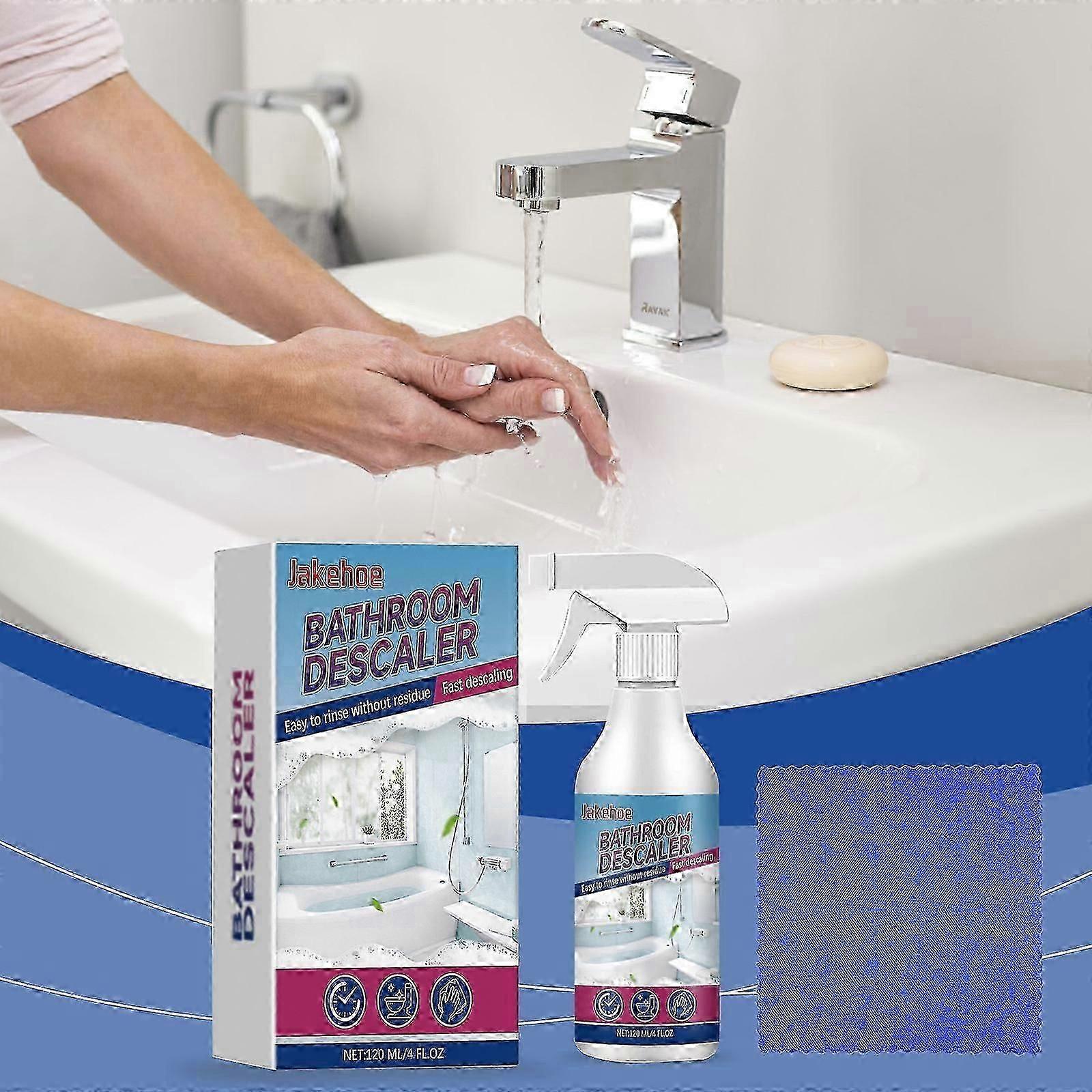 منظف البقع العنيد ، رذاذ مزيل ترسبات الحمام ، منظف الدش ضد رواسب الترسبات الكلسية ، رذاذ رغوة التنظيف لجميع الأغراض للحمام