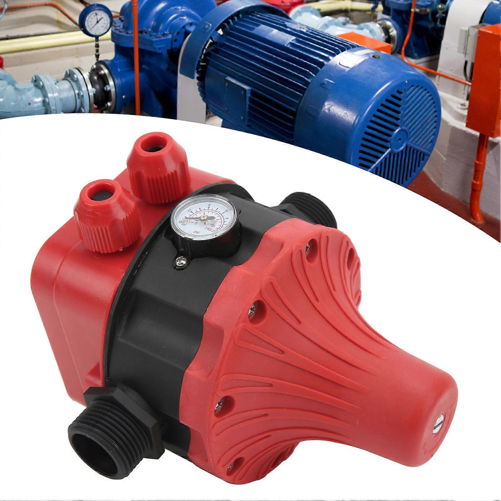 Automatic Water Pump Pressure Controller 0.75KW ABS 110-120V G1in