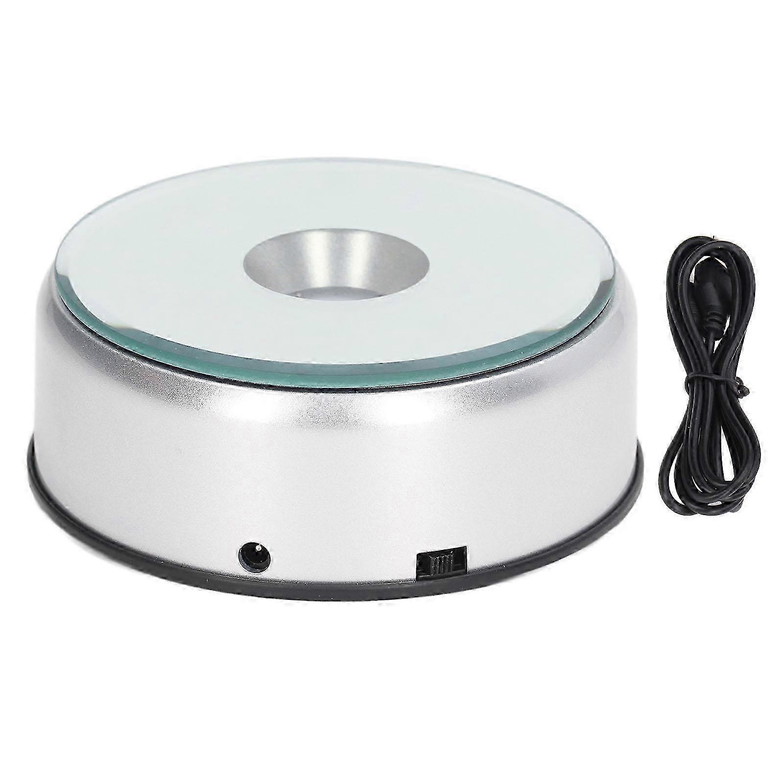 360 Degrees Rotating Display Stand with LED Lights, USB Charging Base - Lap Timer with 80-Second Countdown for LED Screens