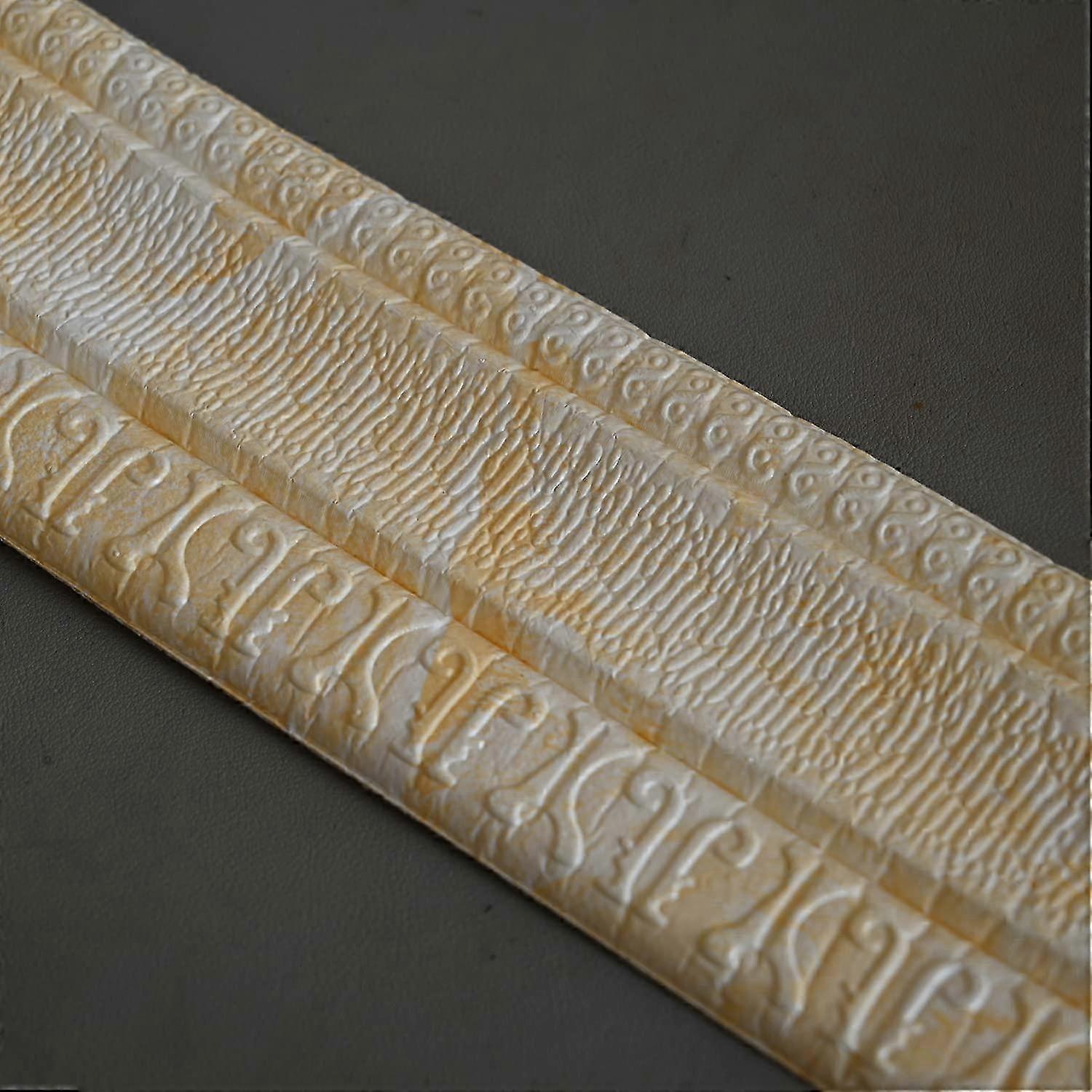 3D Self Adhesive Peel and Stick Wall Border Waterproof(2.3m)