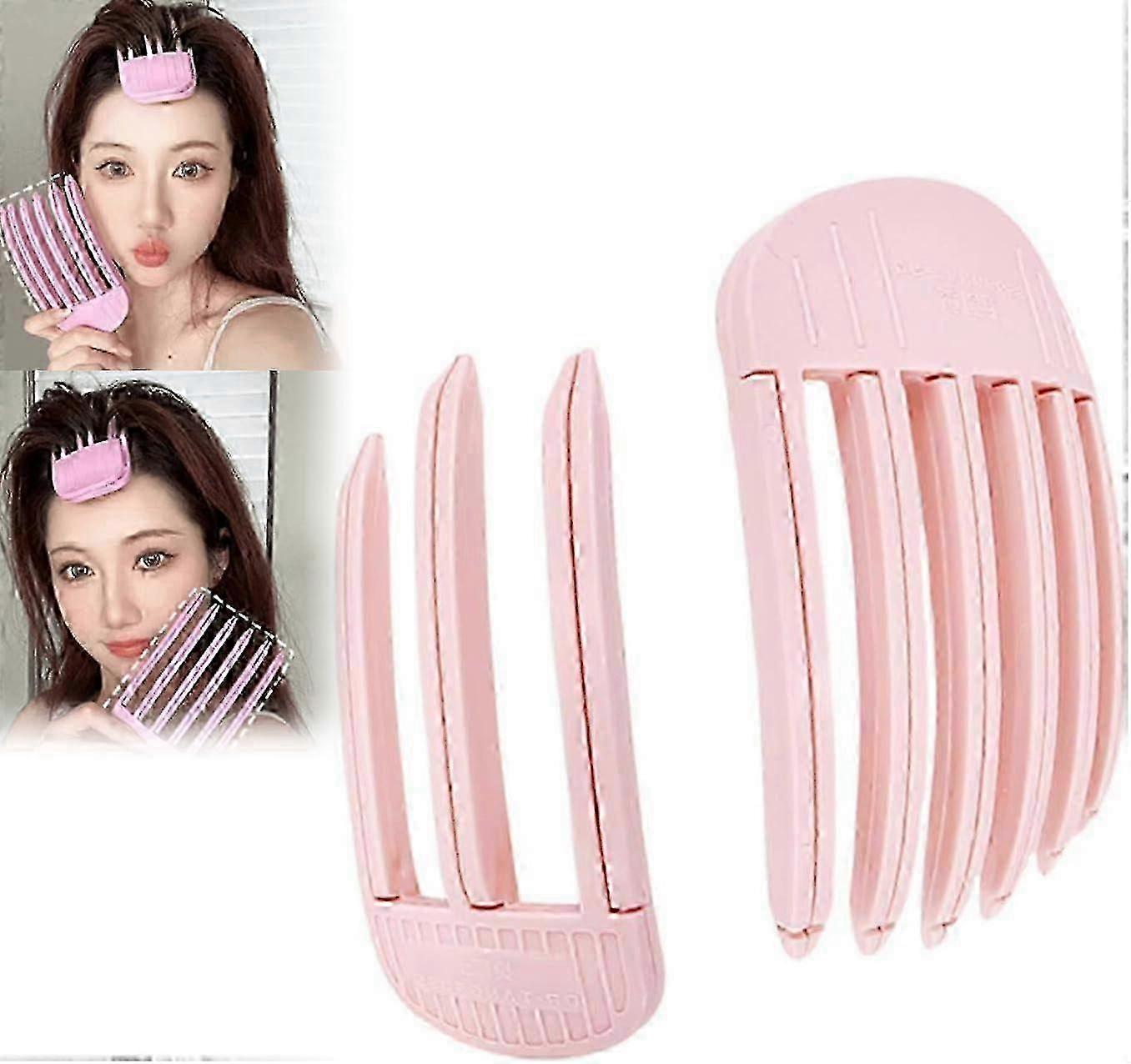 Volumizing combs set for hair root lifting and fluffy bangs