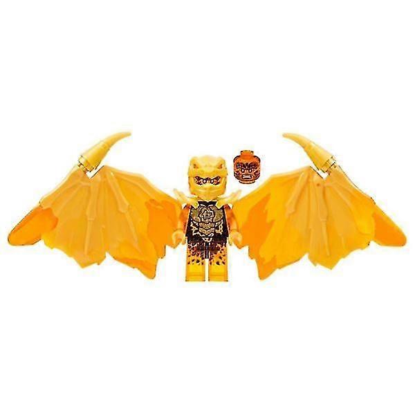 Figurine LEGO Ninjago Cole, ninja dragon d'or, issue du set 71770-M