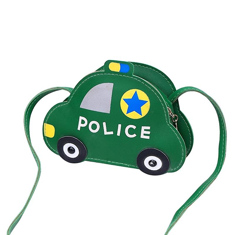 Cartoon Car Crossbody Bag Pu Leather Messenger Bag Mini Shoulder Bag Satchel