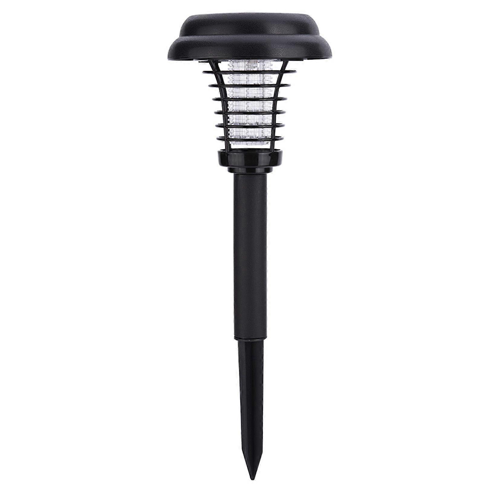 Solar Power Insect Trap Electronic Mosquito Bugs Killer LED Light Outdoor Garden Lawn Lamp