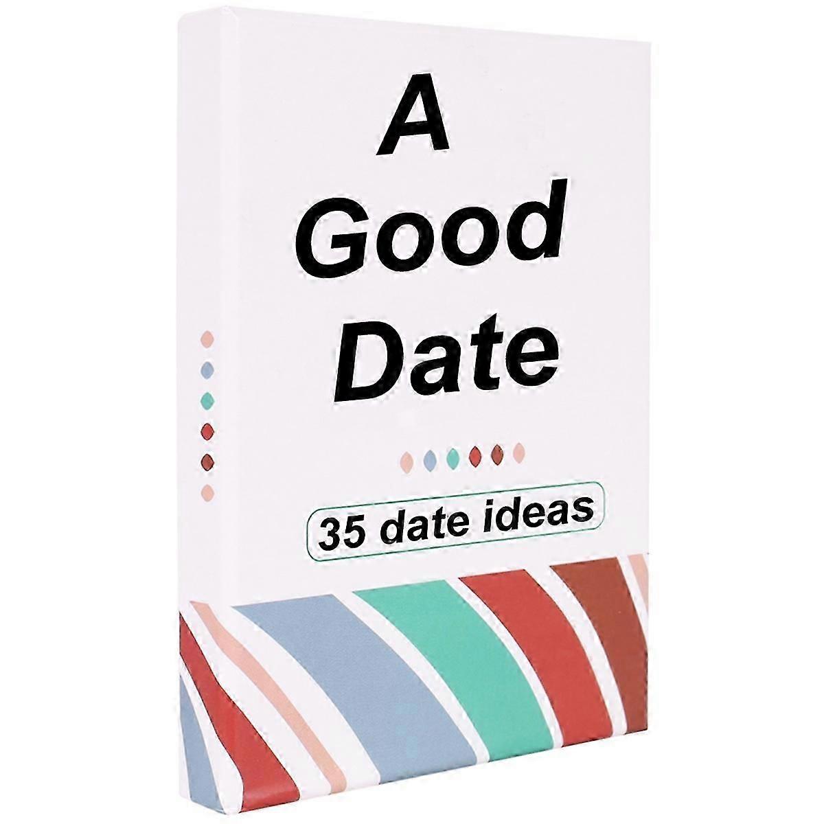 A Good Date Ideas Game Team Card Fun & Adventurous Date Night Box Puzzle Board Game Team Experience Interactive Game